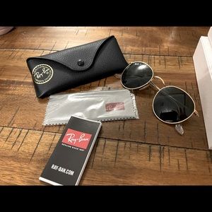 Ray Ban round polarized sunglasses